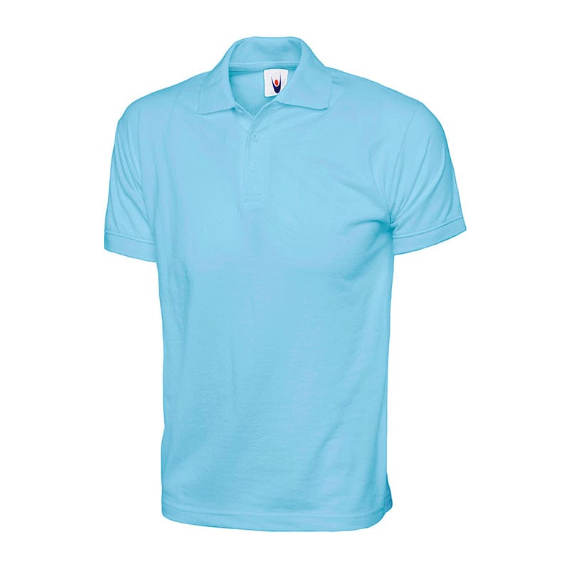 Uneek UC122 Jersey Polo Shirt Sky