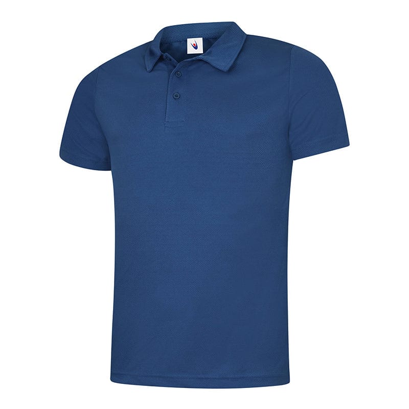 Uneek UC125 Mens Ultra Cool Polo Shirt Royal