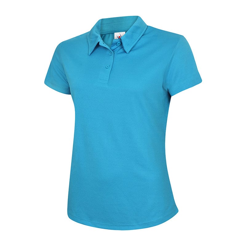 Uneek UC126 Ladies Ultra Cool Polo Shirt Sapphire