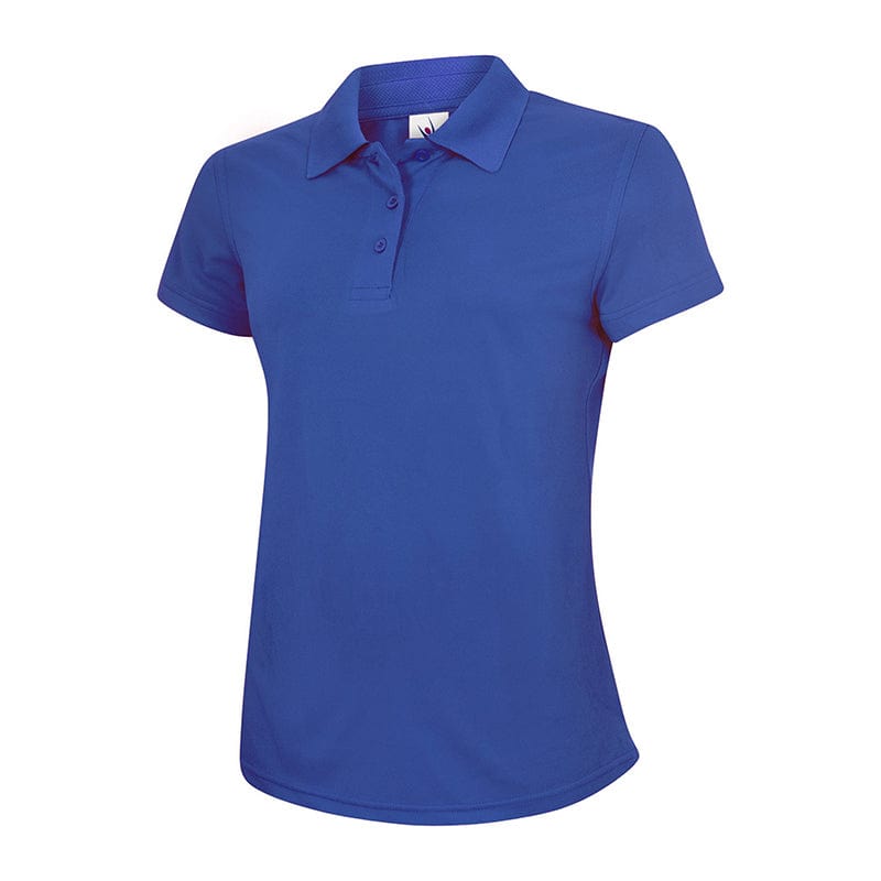 Uneek UC128 Ladies Super Cool Workwear Polo Shirt Royal