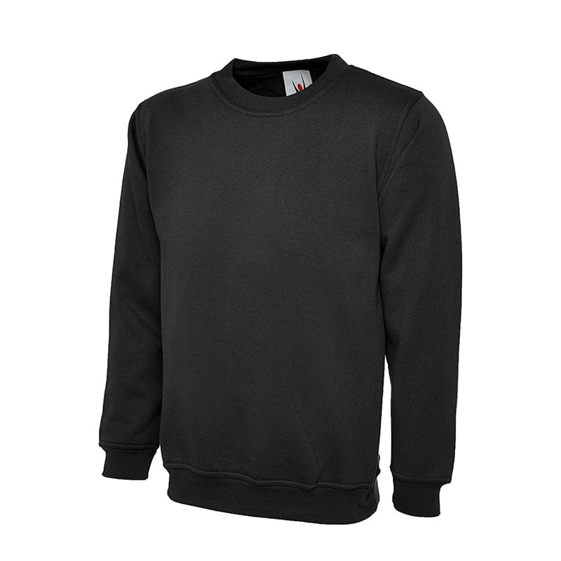 Uneek UC202 Children&#39;s Sweatshirt Black