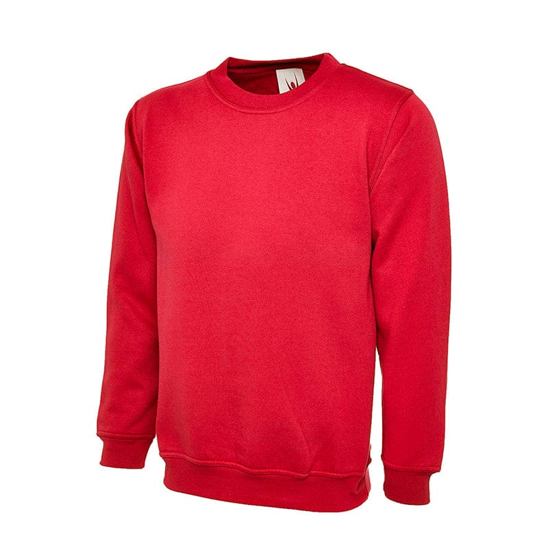Uneek UC202 Children&#39;s Sweatshirt Red