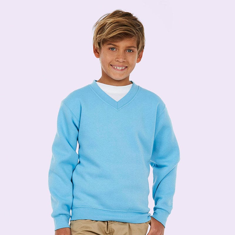 Uneek UC206 Children&#39;s V Neck Sweatshirt 