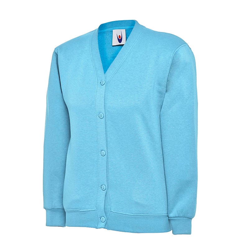 Uneek UC207 Children&#39;s Cardigan Sky