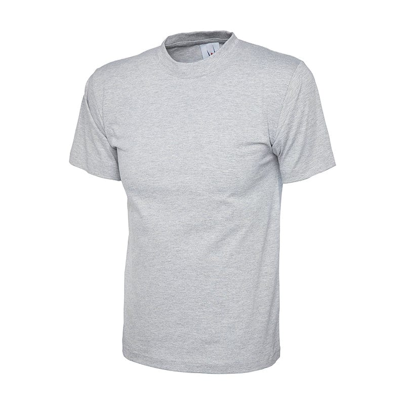 Uneek UC302 Premium T-Shirt Heather Grey