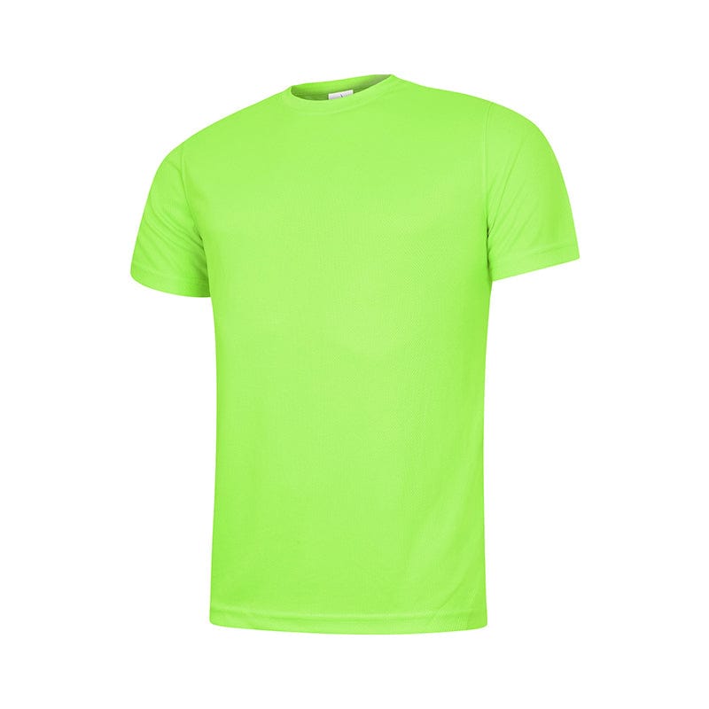 Uneek UC315 Mens Ultra Cool T-Shirt Electric Green