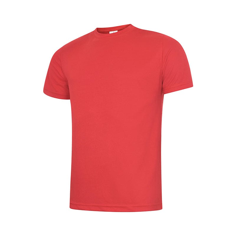 Uneek UC315 Mens Ultra Cool T-Shirt Red