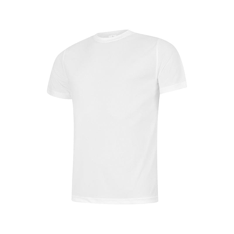 Uneek UC315 Mens Ultra Cool T-Shirt White