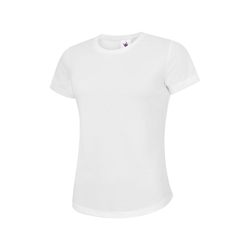 Uneek UC316 Ladies Ultra Cool T-Shirt White