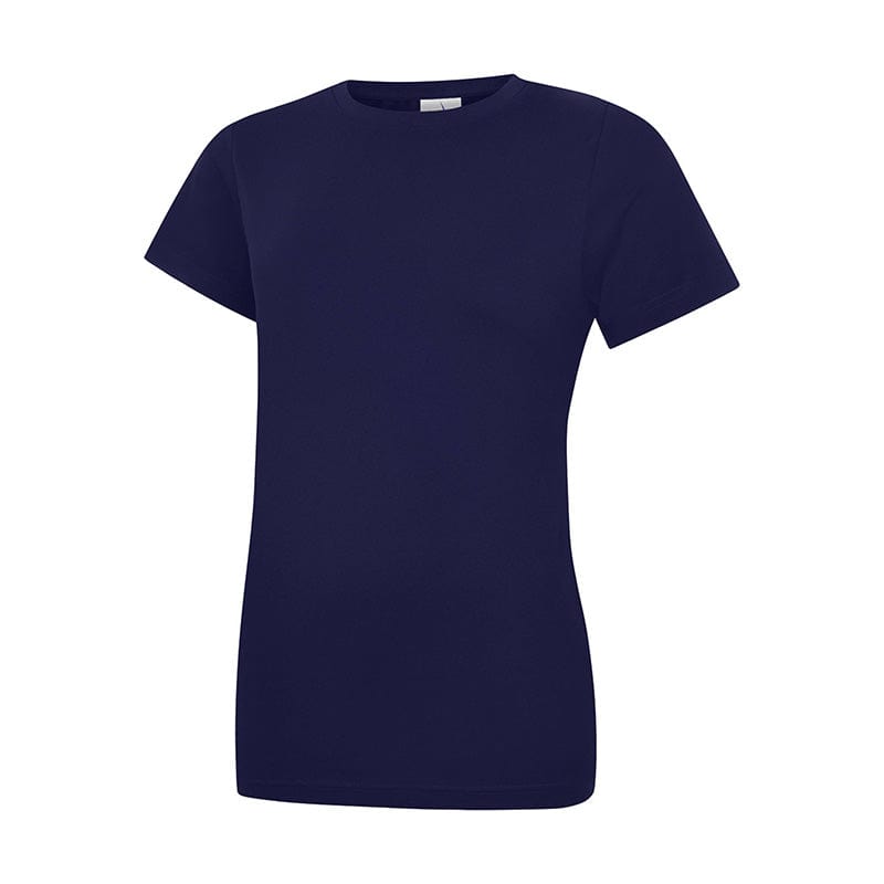 Uneek UC318 Ladies Classic Crew Neck T-Shirt Navy