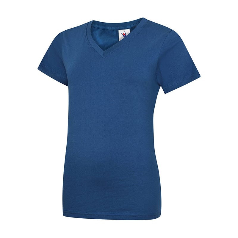 Uneek UC319 Ladies Classic V Neck T-Shirt Royal