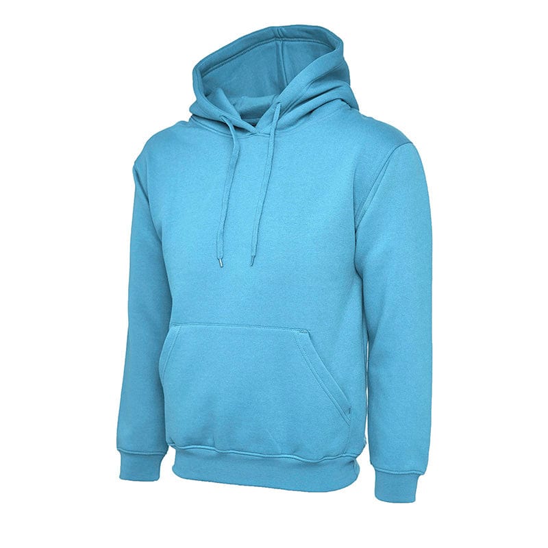 Uneek UC502 Classic Hooded Sweatshirt Sky