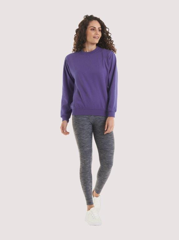 Uneek UC511 Ladies Fit Deluxe Crew Neck Sweatshirt