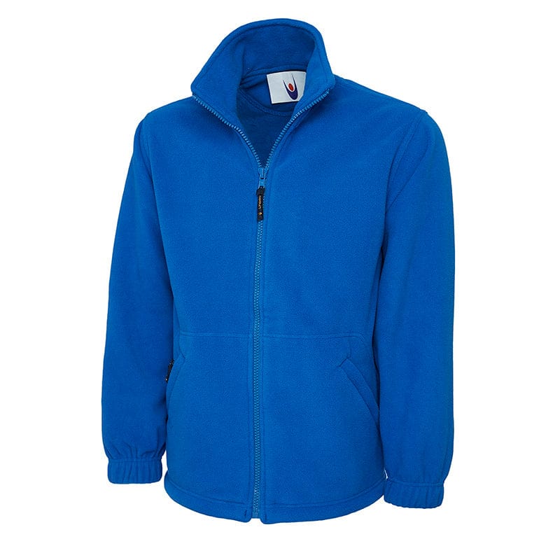 Uneek UC601 Premium Full Zip Micro Fleece Jacket Royal