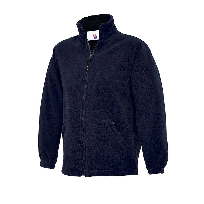 Uneek UC603 Childrens Full Zip Micro Fleece Jacket Navy