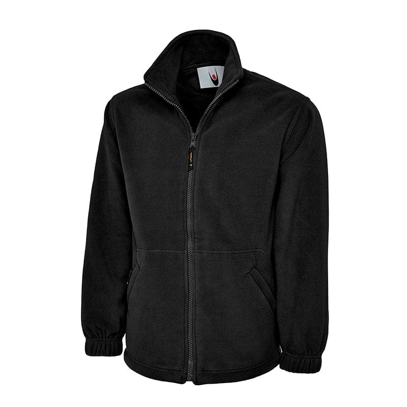 Uneek UC604 Classic Full Zip Micro Fleece Jacket Black
