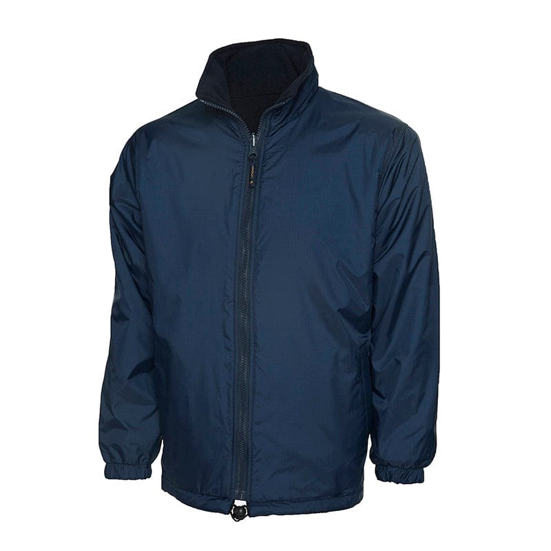 Uneek UC605 Premium Reversible Fleece Jacket Navy