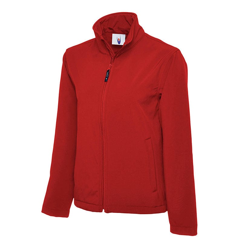 Uneek UC612 Classic Full Zip Soft Shell Jacket Red