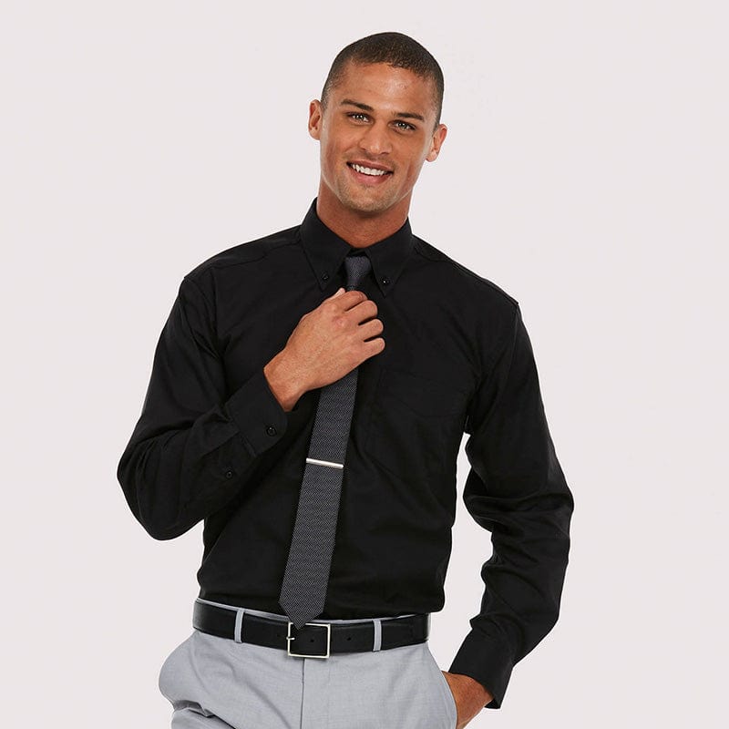 Uneek UC701 Mens Pinpoint Oxford Full Sleeve Shirt 