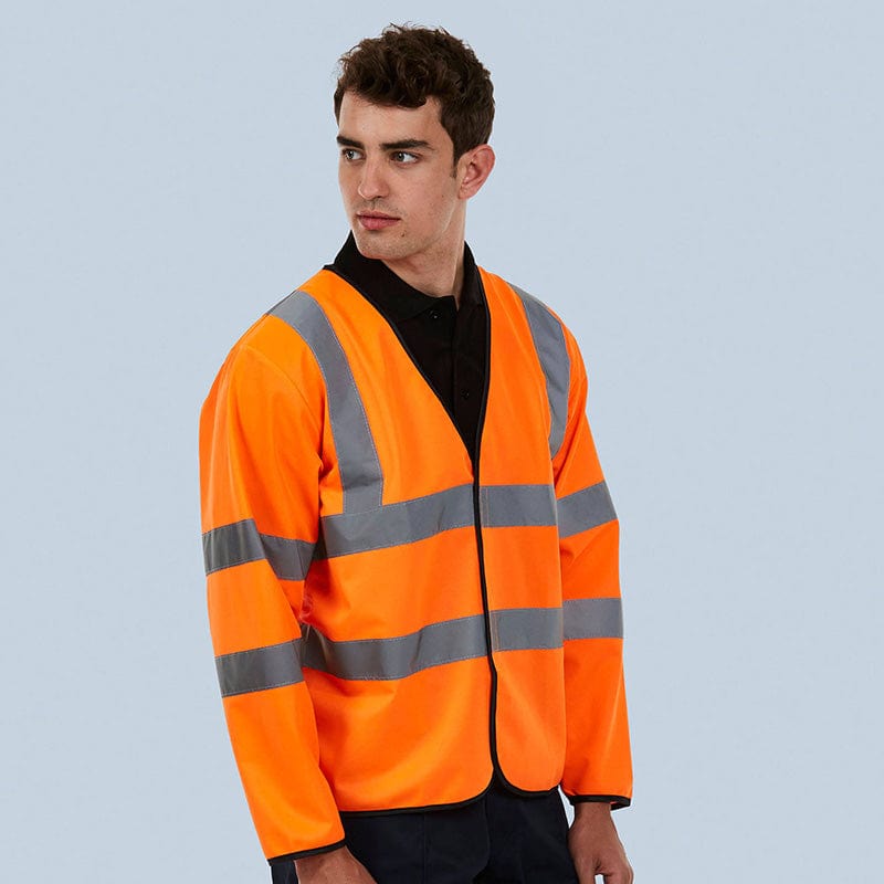 Uneek UC802 Long Sleeve Safety Waist Coat 
