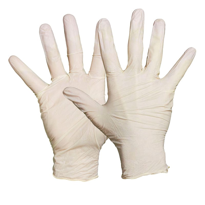 Blackrock Box Of 100 Non-sterile Latex Disposable Gloves 