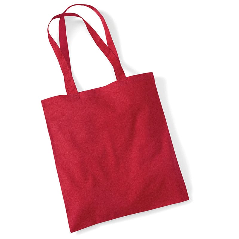 Westford Mill W101 Bag for Life Long Handles Classic Red