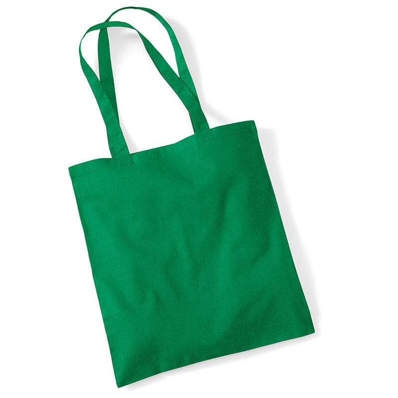 Westford Mill W101 Bag for Life Long Handles Kelly Green