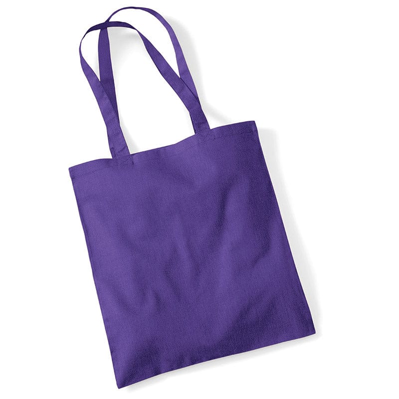 Westford Mill W101 Bag for Life Long Handles Purple