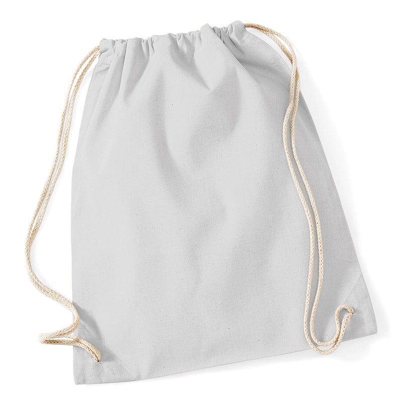 WESTFORD MILL WM260 - Sac gym premium en coton organique - Noir France WESTFORD MILL WM260 - Sac gym premium en coton organique - Noir France