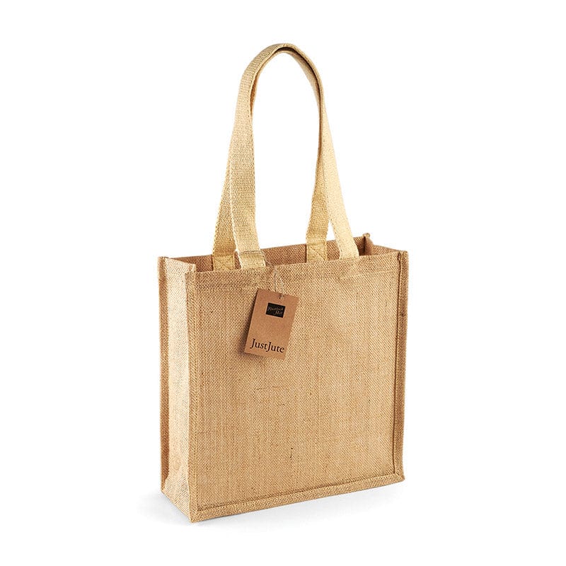 Westford Mill W406 Jute Compact Tote Natural
