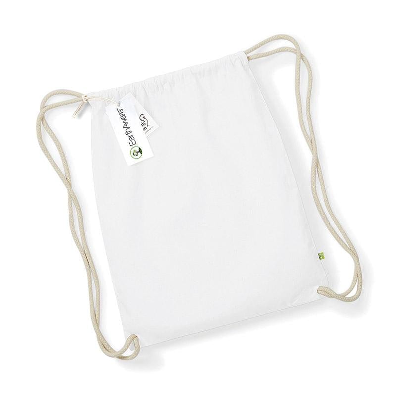 Westford Mill W810 EarthAware Organic Gymsac White