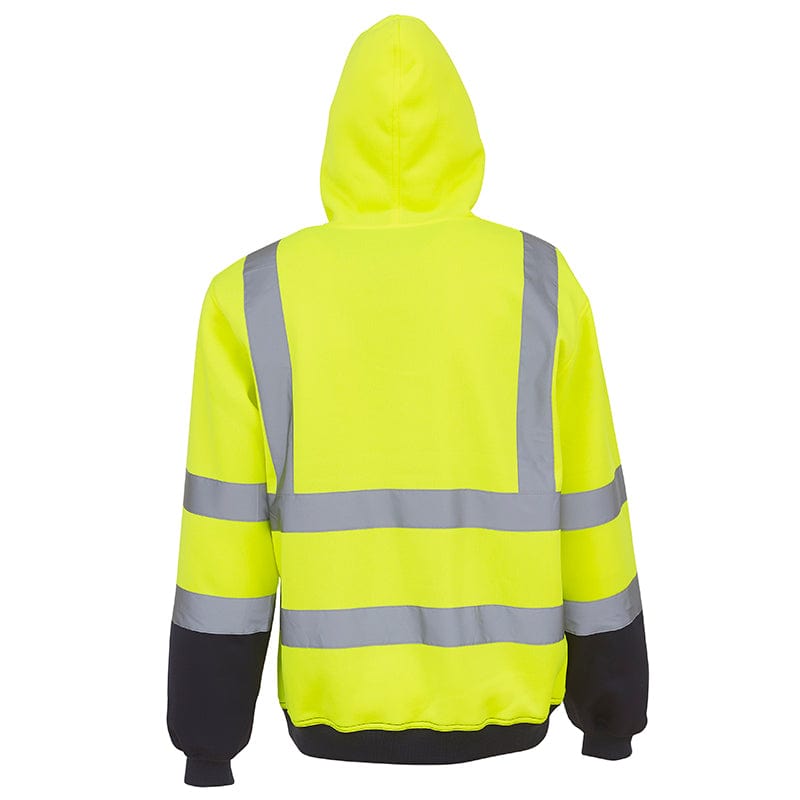 Yoko Hi-Vis Pull-Over Hoodie Sweatshirt Soft Feel 
