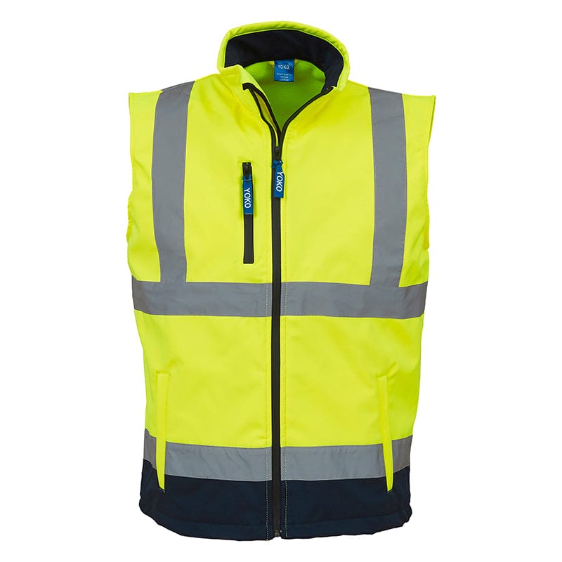 Yoko Gilet Hi-Vis Unisex Adulto In Softshell A Contrasto (M - Foto 14