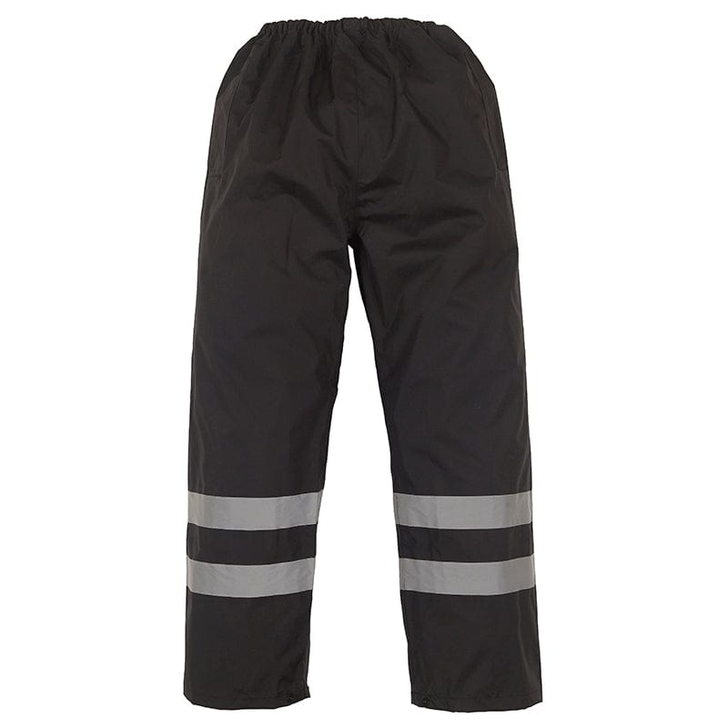 Yoko Waterproof Hi Vis Over Trousers Black