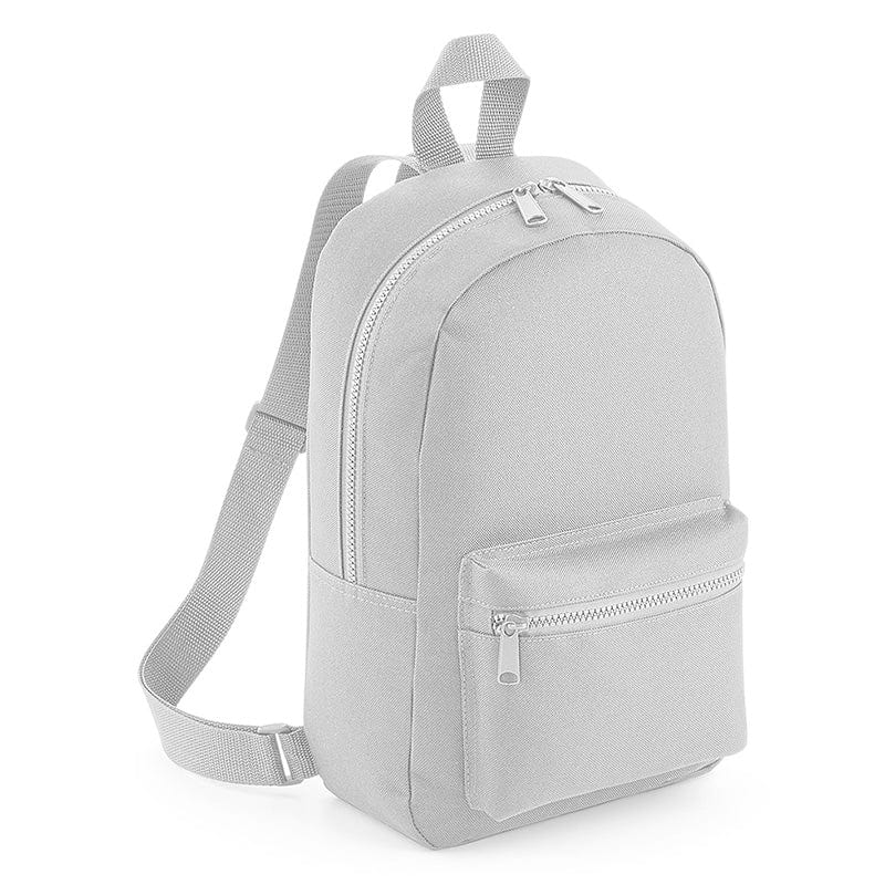BagBase Mini Essential Fashion Backpack Light Grey