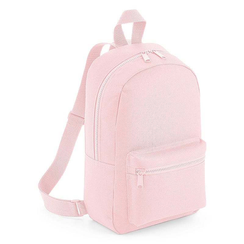 BagBase Mini Essential Fashion Backpack Powder Pink