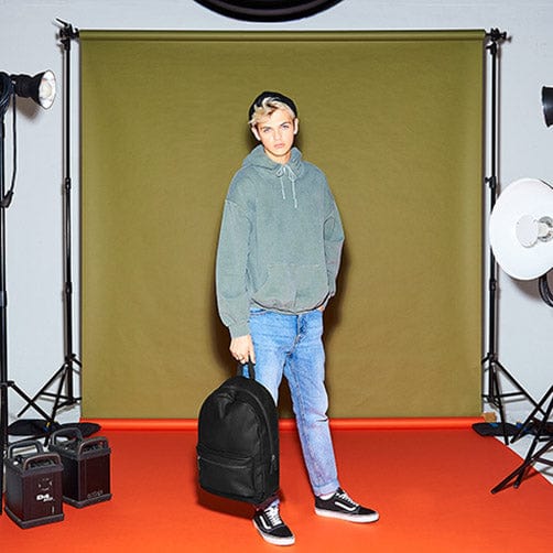 Faux backpack online