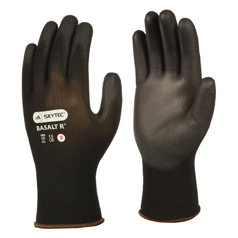 Skytec BASALT R Safety Gloves Polyurethane PU Coated 