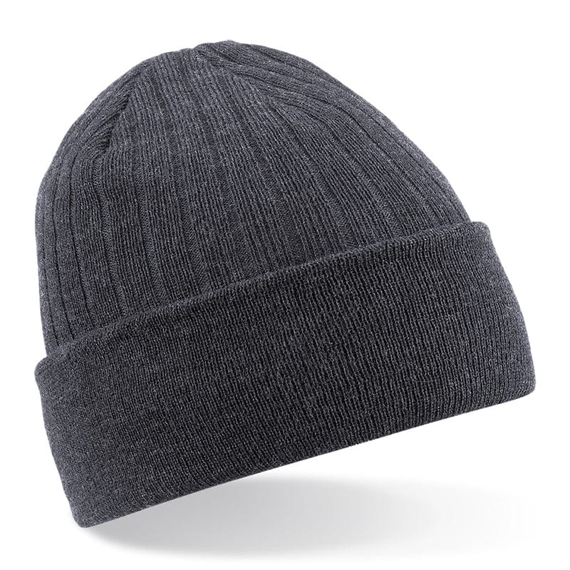 Beechfield Thinsulate Beanie Dark Graphite