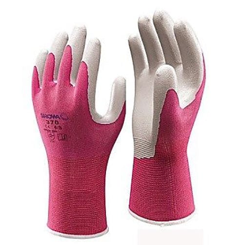Showa 370 Floreo Ladies Gardening Grip Gloves Nitrile Coated