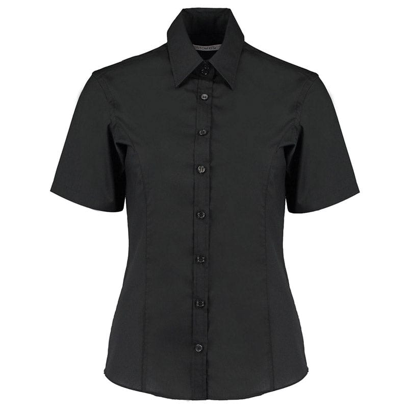 Kustom Kit KK742F Ladies' Business Shirt Black