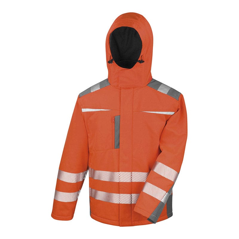 Result Safe-Guard Dynamic Softshell Coat Fluorescent Orange