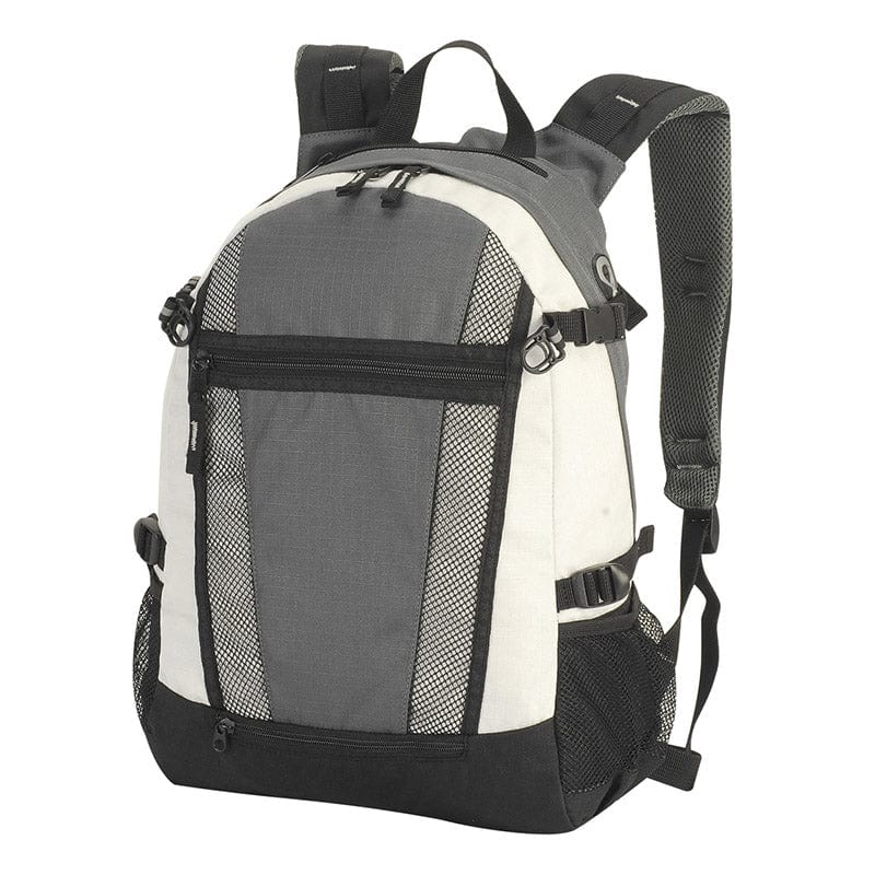 Shugon Indiana Student/Sports Backpack Dark Grey / Off White