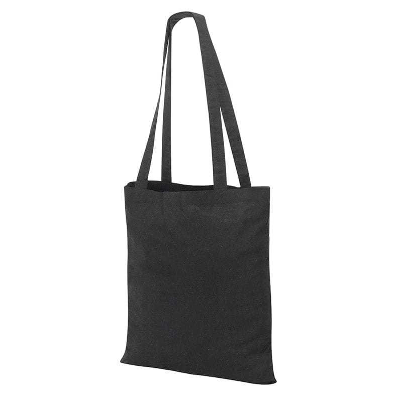 Shugon Guildford Cotton Shopper/Tote Shoulder Bag Black