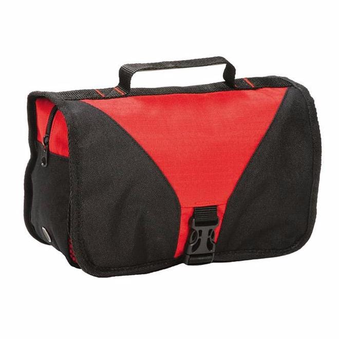 Shugon Bristol Folding Travel Toiletry Bag Red / Black