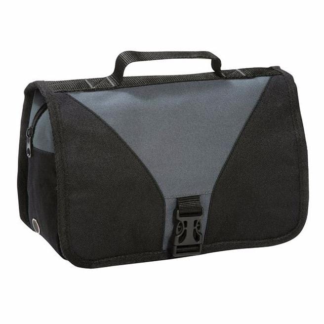 Shugon Bristol Folding Travel Toiletry Bag Dark Grey / Black
