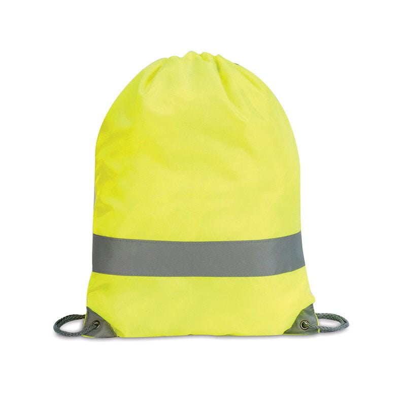 Shugon Hi-Vis Stafford Drawstring Tote Backpack Hi-Vis Yellow