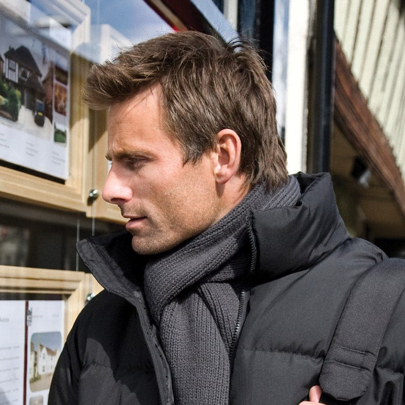 Result Winter Essentials R145X Classic Heavy Knit Scarf 