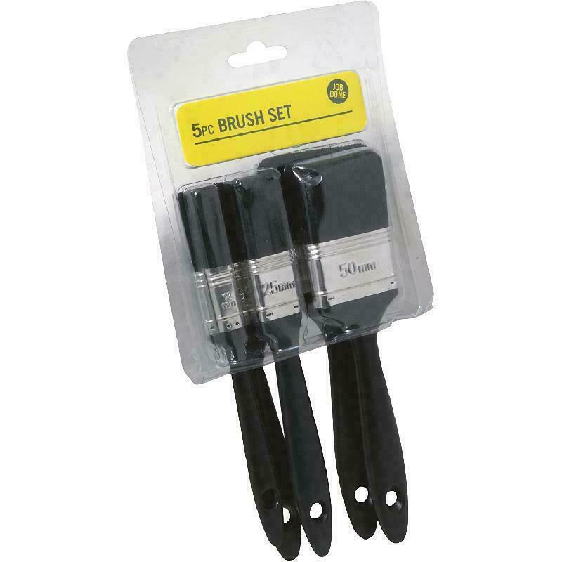 Job Done 5 Piece Paint Brush Set