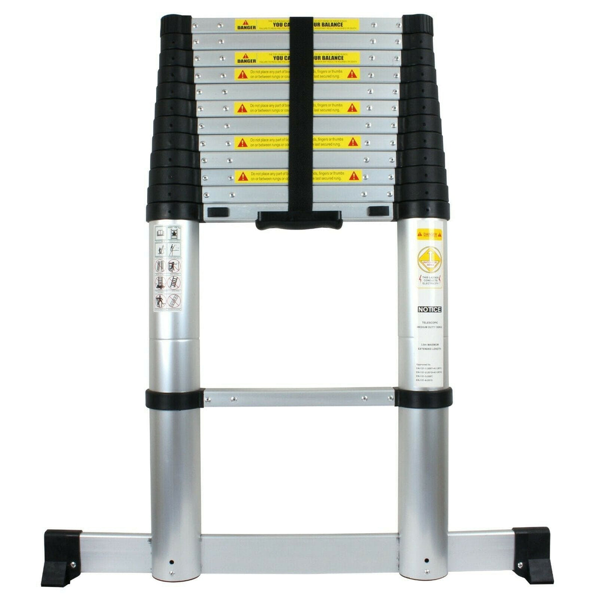 ProDec Advance Click and Climb Telescopic Ladders 3.8M